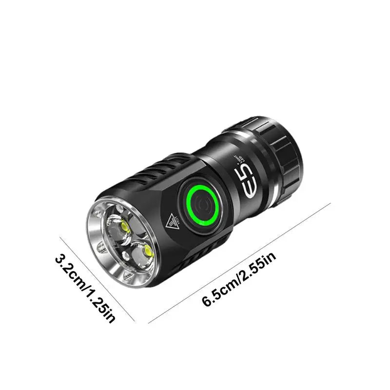 High Lumen Flashlight Rechargeable Led Torch with Lanyard