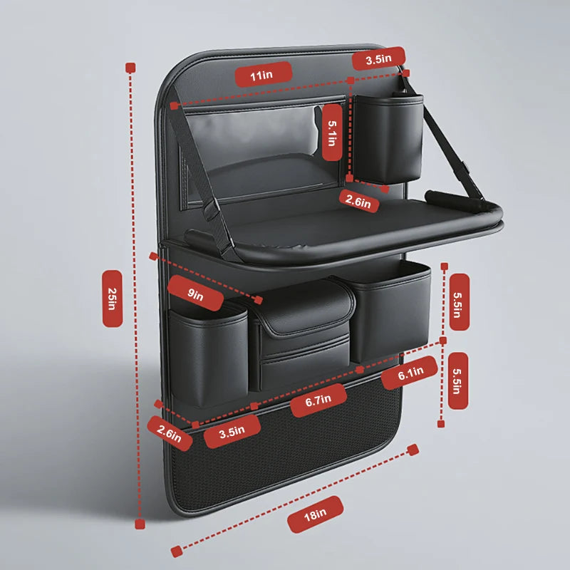 Car Seat Back Storage Bag