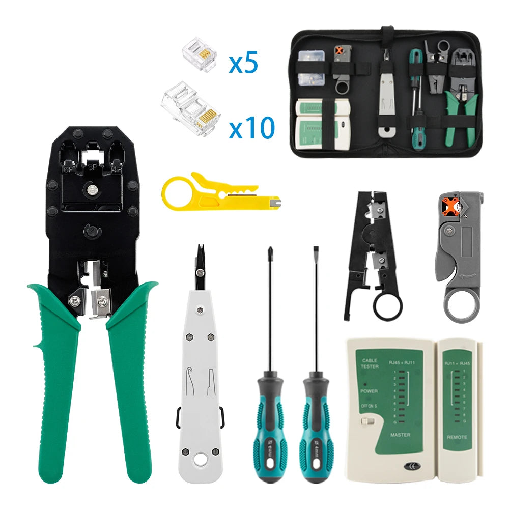 Crimping Pliers Tool Kit Set