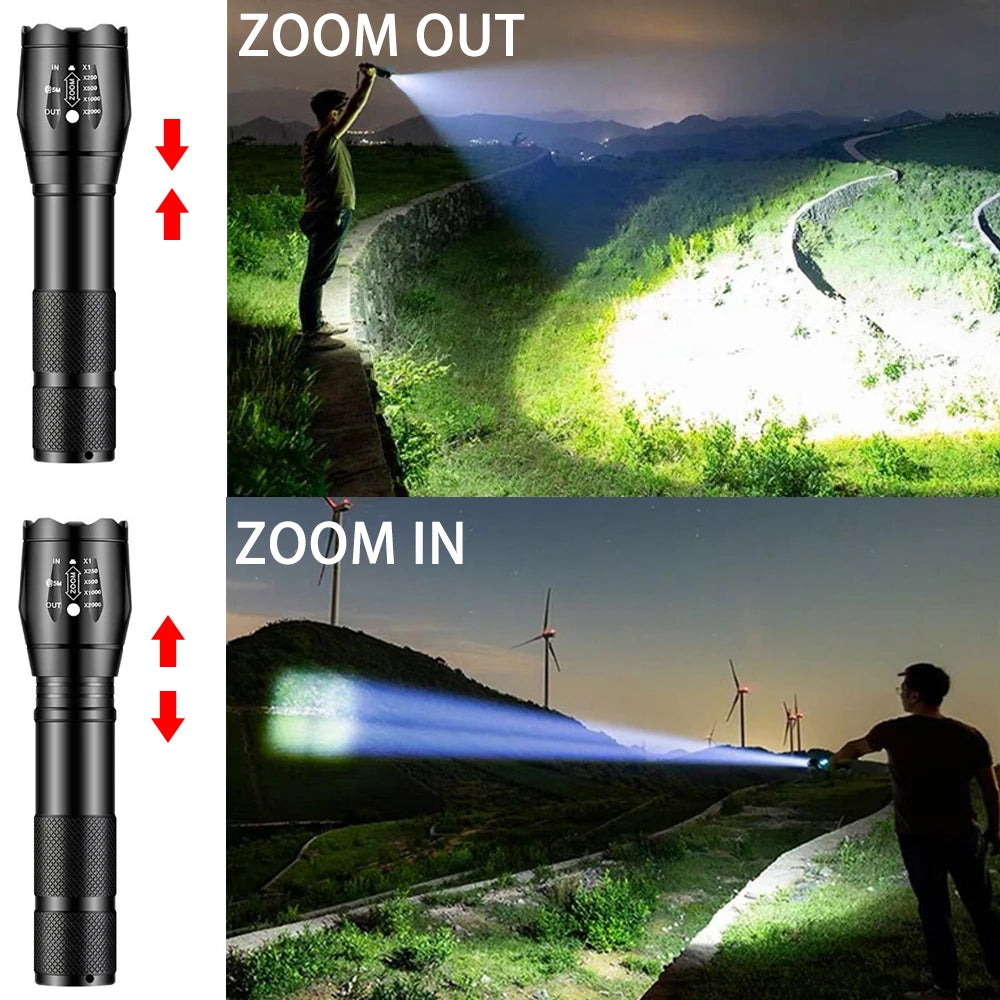 Rechargeable LED Flashlight