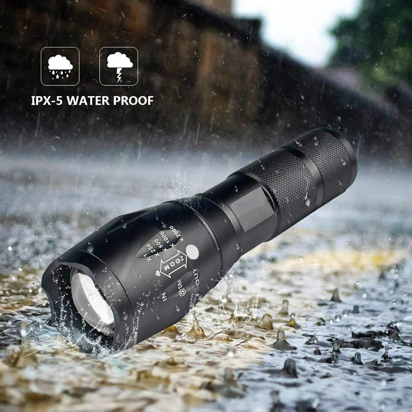 Rechargeable LED Flashlight