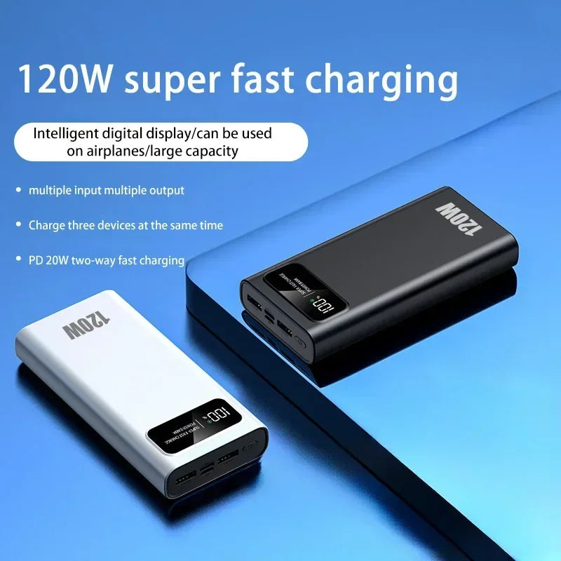 120W Power Bank For Smartphones