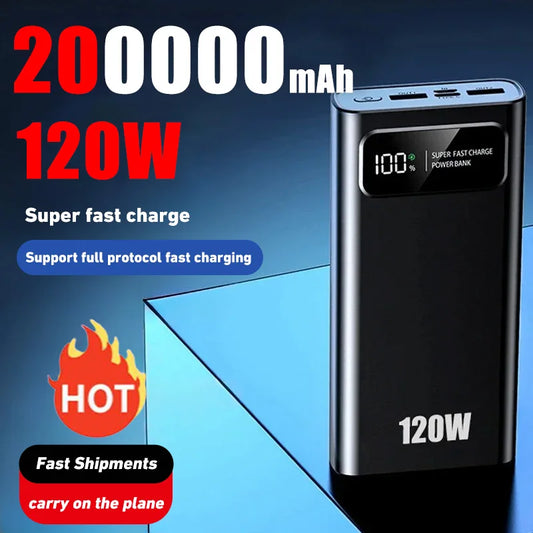 120W Power Bank For Smartphones