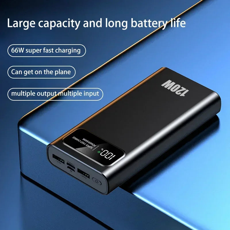 120W Power Bank For Smartphones